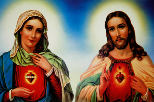 Sacred heart jesus and - jesus,