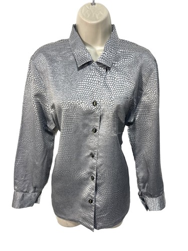 Grey blouse long sleeve