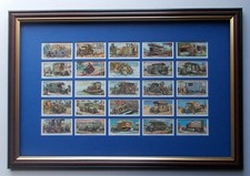 CIGARETTE CARDS BY PLAYER'S - MILITARY  MOTORS FRAMED  FRAMED  B