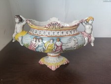Antique Large Capodimonte Vase