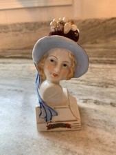 1950 FASHION LADY BLUE BONNET
