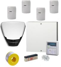 Wired Intruder Burglar Alarm System PRO Kit LCD Keypad, PIRs, Deltabell Bell Box