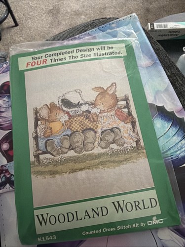 Woodland world counted cross - woodland,