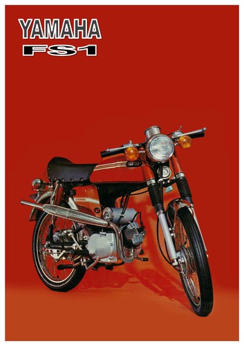 Yamaha poster fs1 fs1e fizzy - yamaha,