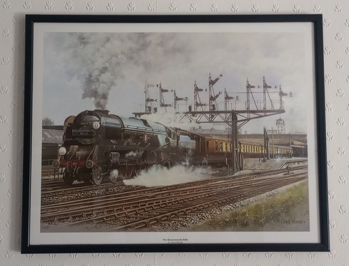 Railway art print - print,
