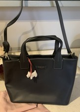 Radley Navy Leather hand Bag