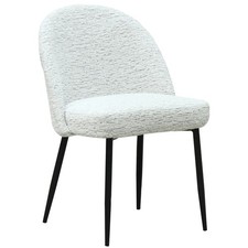 Hill Interiors Sorelle Dining Chair80cm x 58cm x 51cm White  HI5401