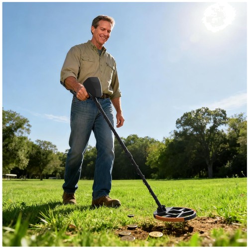 Lightweight metal detector - lightweight,