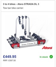 Atera Bycicle Rack Bike Carrier