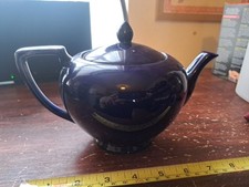 Carlton Ware Blue Teapot Vintage Antique Tea Pot Carltonware Collectable 