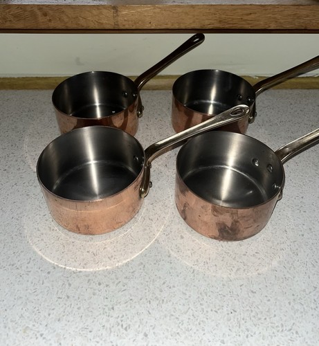Mauviel mini copper pans - mini,