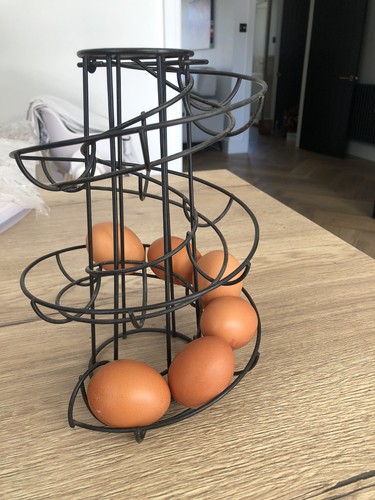 Spiral egg skelter dispenser - spiral,