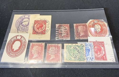 Stamps kgvi 2 strip - qv-kgvi,