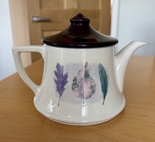 Portmeirion dusk teapot 1 5 - teapot, 1.5