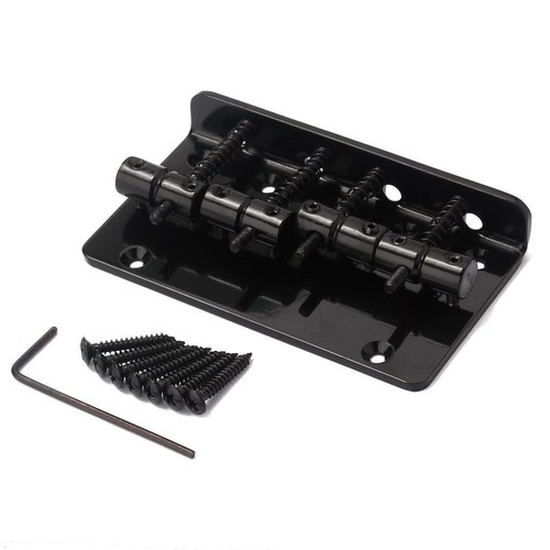 Black metal fixed 4string - metal,