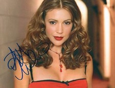 ALYSSA MILANO AUTOGRAPHED