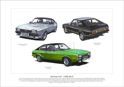Fine art print depicting ford - depicting,