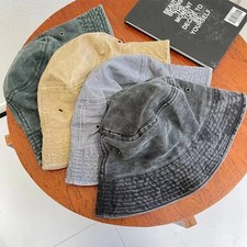 Stonewashed Cotton Bucket hat