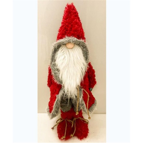 Snuggly large red santa gonk - large,