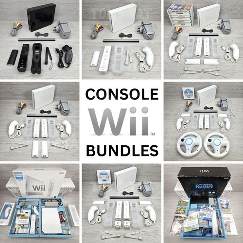 Nintendo wii console - wii, bundles