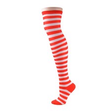 Stripe Socks Clown Circus