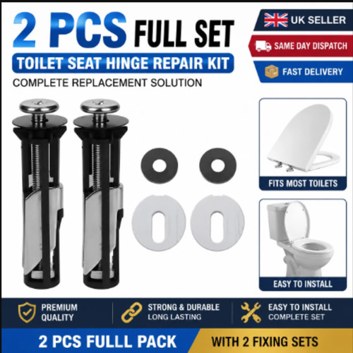 2pc heavy duty toilet seat - duty,