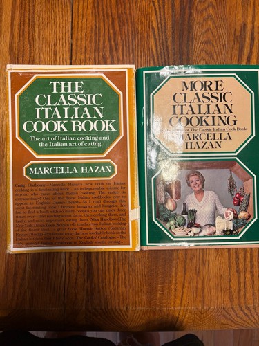 Marcella hazan book lot - hazan,