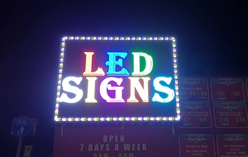 Led sign scrolling screen - led,