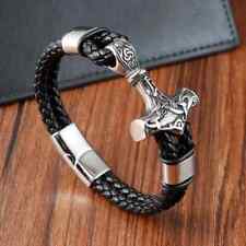 New Leather Viking Thor Hammer