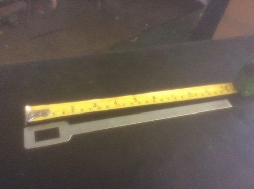 Brake pipe strap axle - brake,