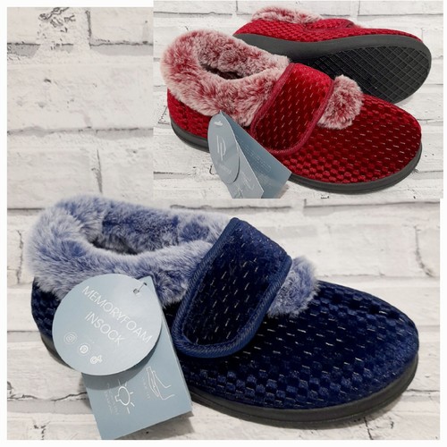 Ladies slippers memory foam - ladies,