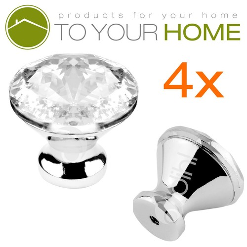 Diamond crystal door - crystal, knobs