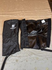Nylon Waterproof Gaiters Black