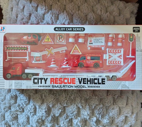 City rescue vehicle alloy - city,
