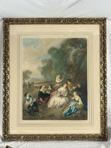 Signed arthur cox - arthur, framed
