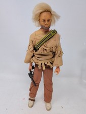 VINTAGE MARX BEST OF THE WEST SUNDOWN KID FIGURE 12" DOLL WITH GUN & BANDOLIER