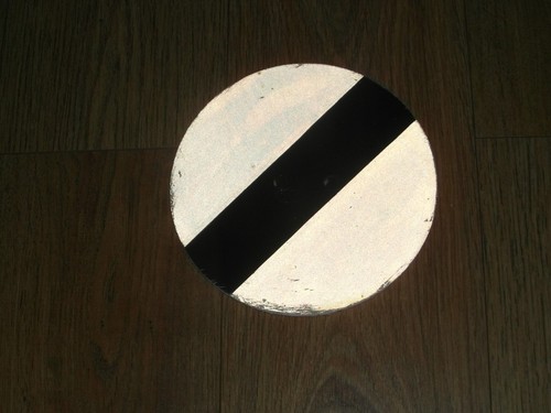 National speed limit sign - speed,