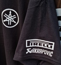 Men's Yamaha Racing Nitrous Raceways BSB MotoGP Black Cotton T-Shirts