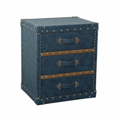 Two drawer nightstand retro - nightstand,