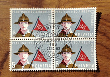 Switzerland 1963  Block of 4