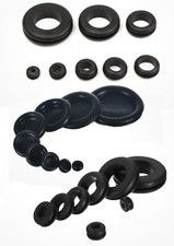 Blanking Wiring Grommets Rubber Open Closed Grommet Blind Cable Hole