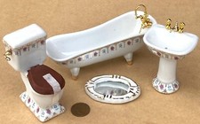 Dolls House 4 Piece Ceramic