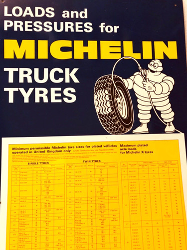 Rare 1968 michelin truck - rare,