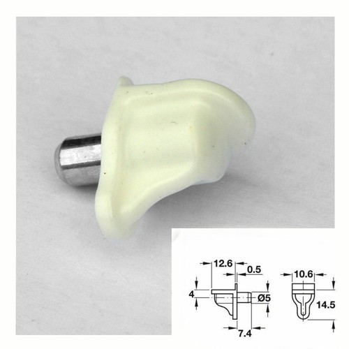 Shelf support studs - shelf, pins