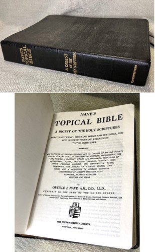 Vtg 1962 nave topical bible - vtg,