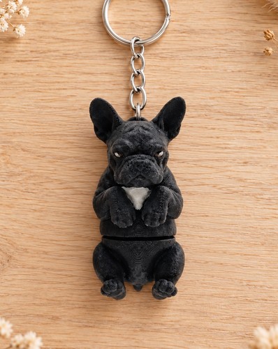 Black french frenchie bull - french,