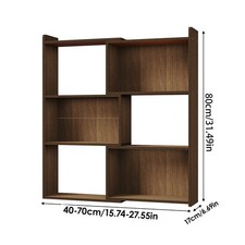 Stretchable Wooden Bookshelf