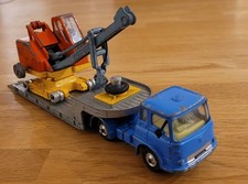 CORGI MAJOR TOYS 1131 BEDFORD CARRIMORE MACHINERY CARRIER & PRIESTMAN CUB SHOVEL