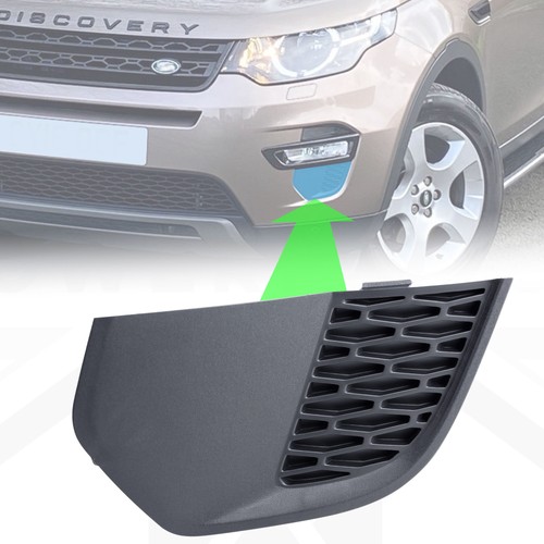 Lower fog mesh - lh, grille