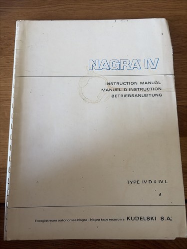 Nagra tape recorder - nagra,